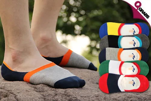 From QR29 Happy Feet with a Set of 7-Day Cotton Socks OR Footie Socks for Men & Women! (Up to QR297 Value)